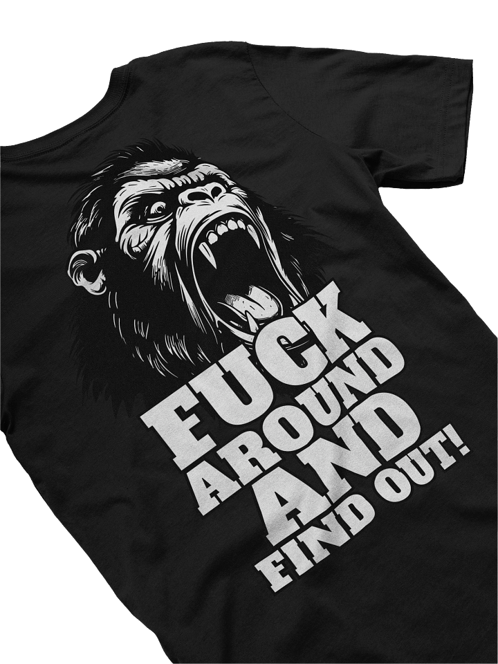 Repulsive “FAFO” Gorilla - Basic Tee product image (1)