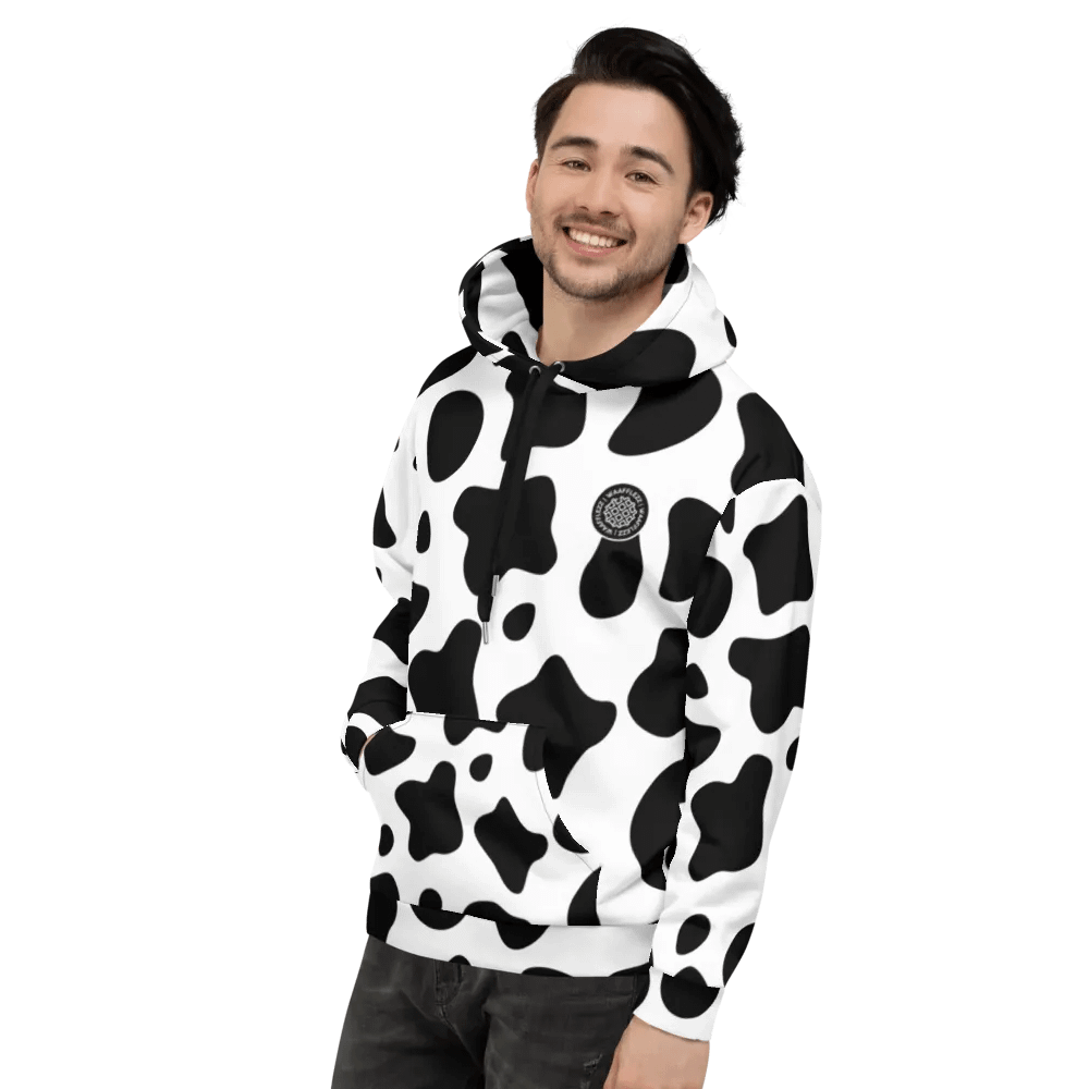 Cow Print Hoodie product image (1)