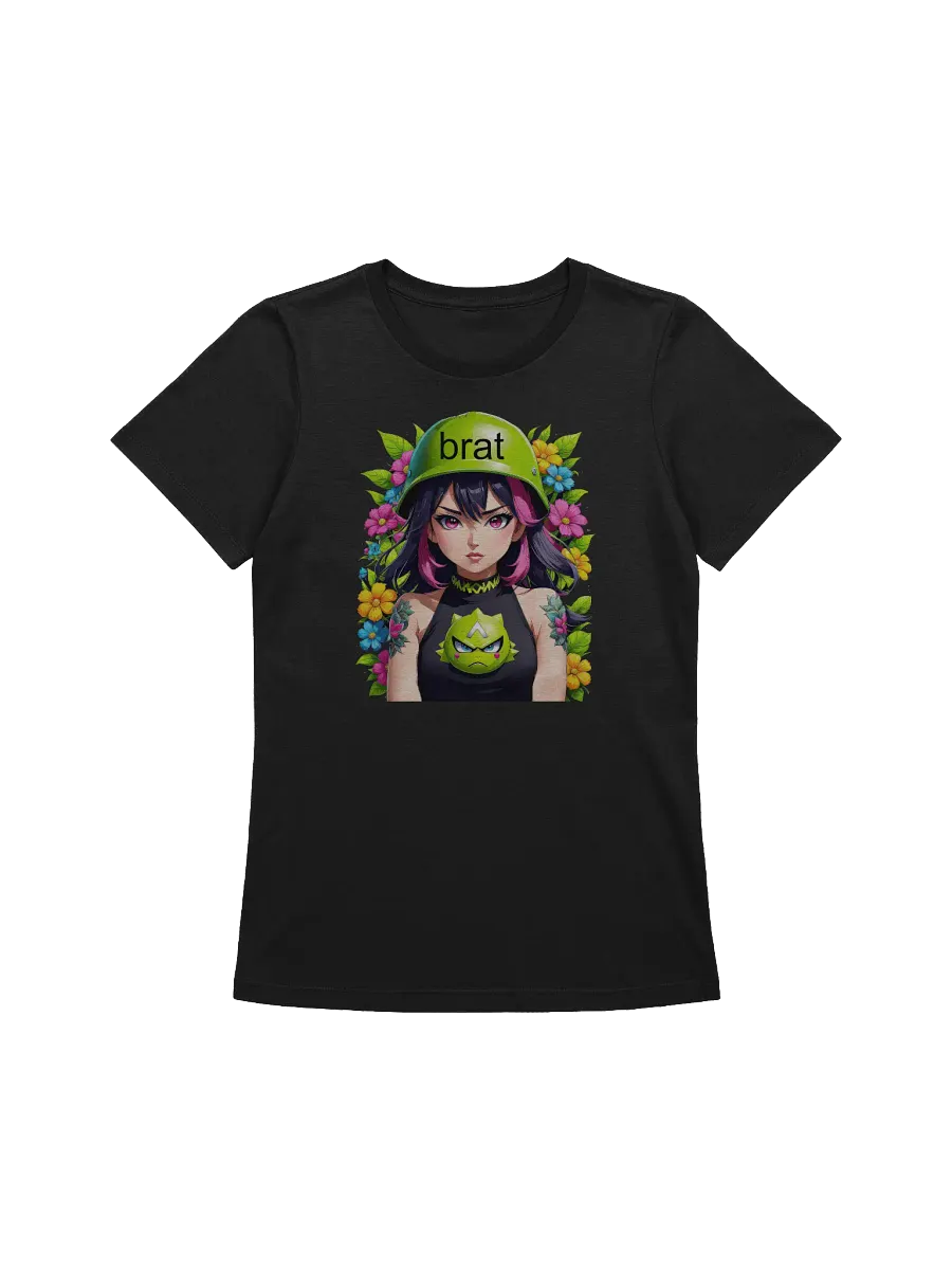 Brat Army Girl - Bella Canvas Women's Supersoft Relaxed-fit T-Shirt product image (2)