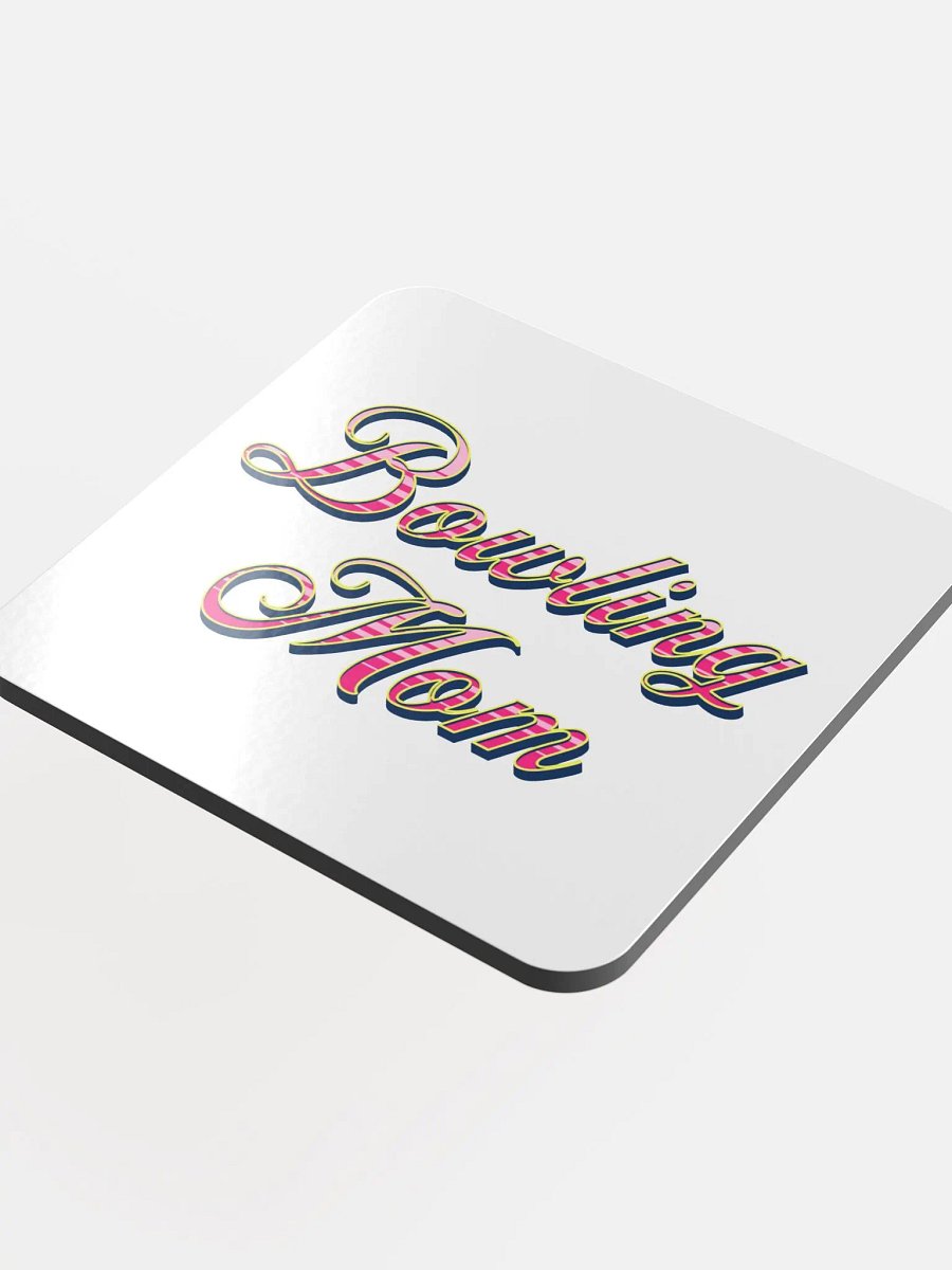 Bowling Mom Colorful Cork Coaster product image (1)