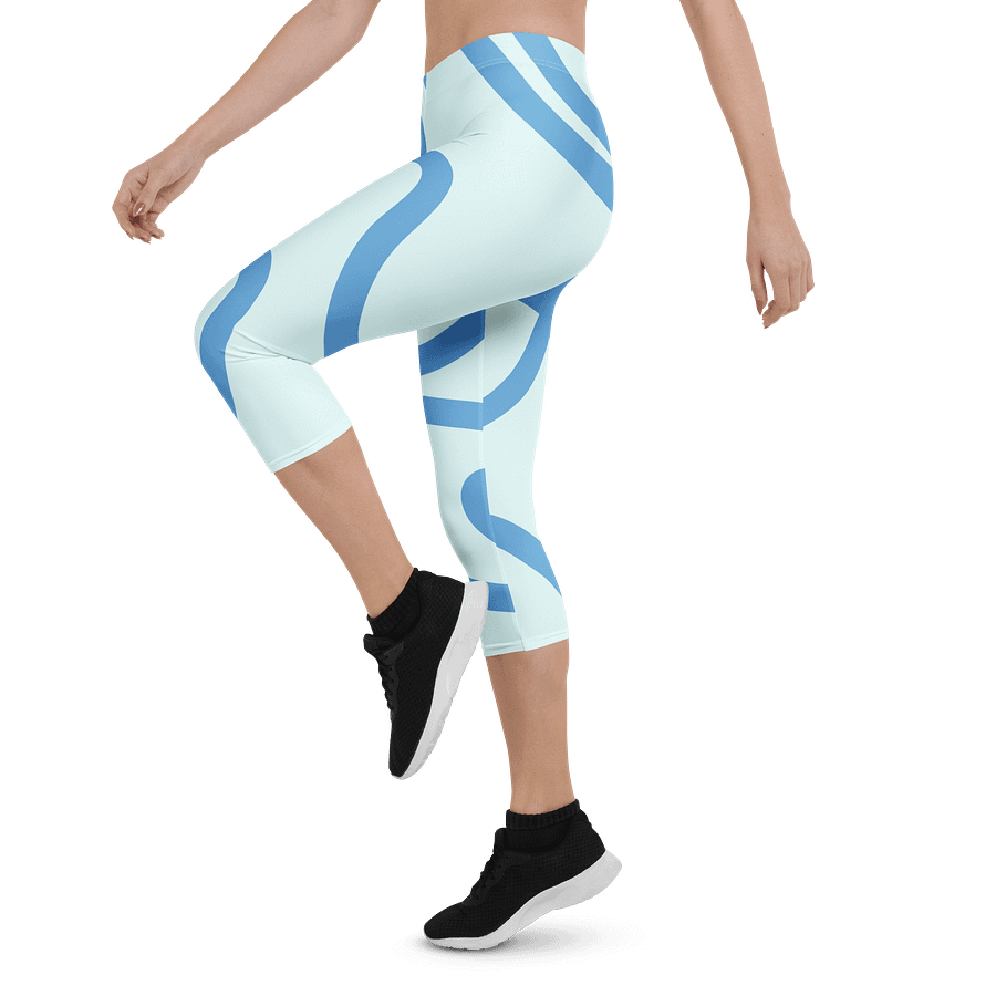 Zabu Squiggle ¾ Length Leggings product image (4)
