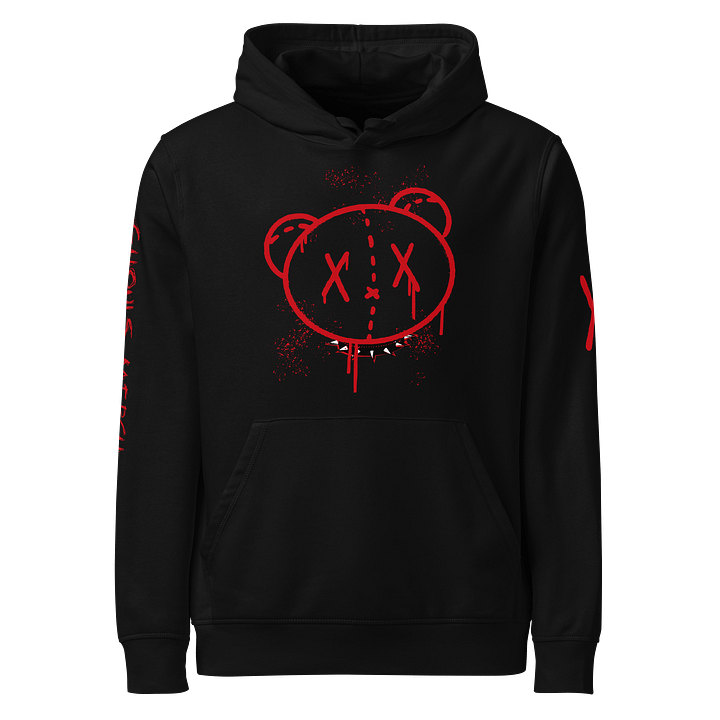 Graffiti Bear Organic Hoodie product image (1)