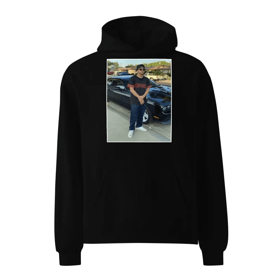 Bino Premium Oversized Hoodie Black product image (1)