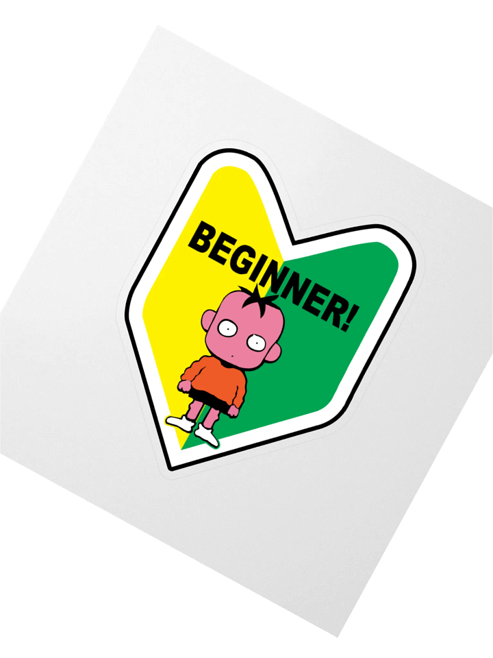 Beginner Driver Sticker product image (2)