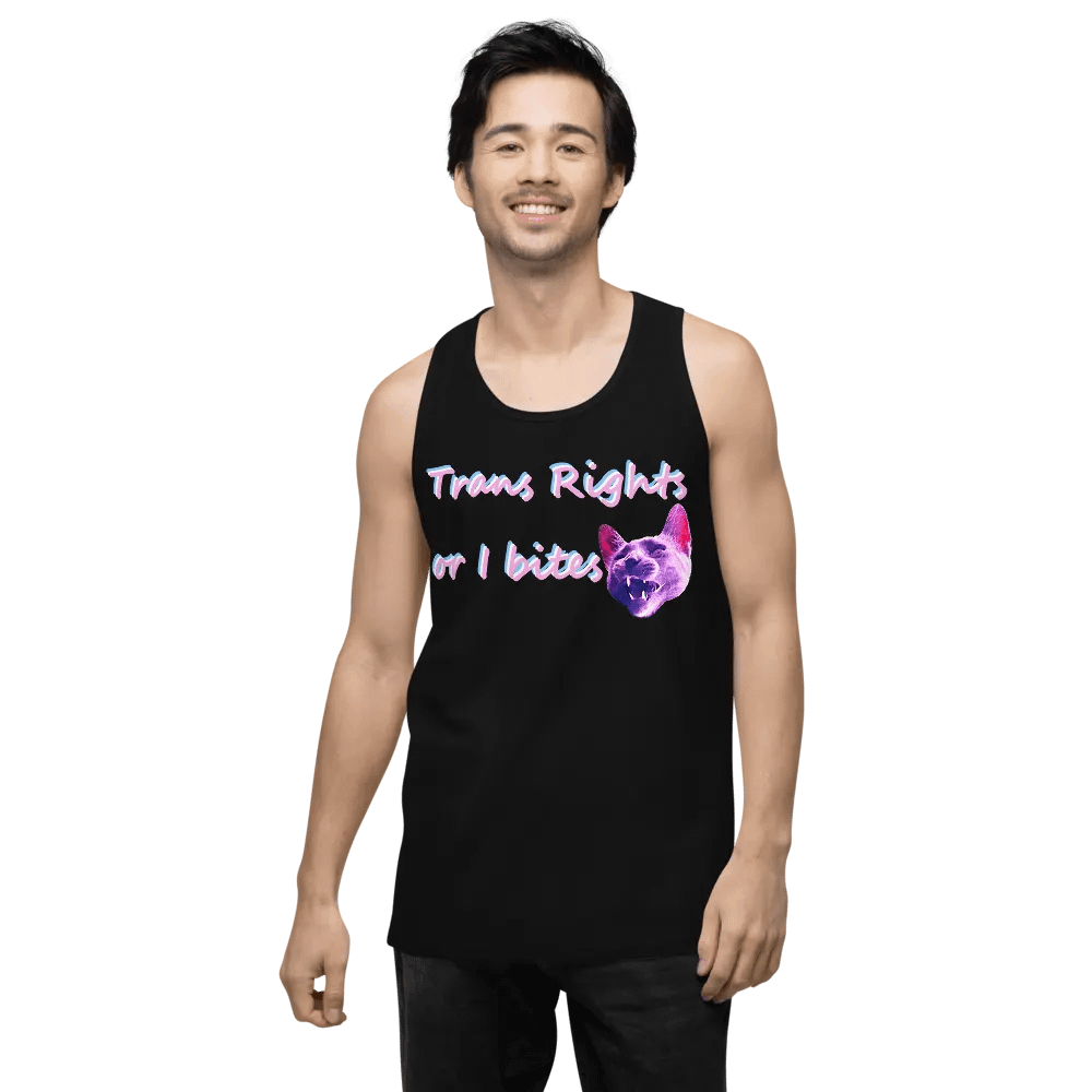 TROIB muscle tank in pink ink product image (4)