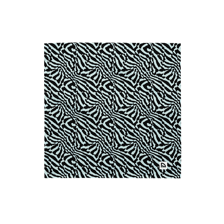 Blue Zebra Bandana product image (1)