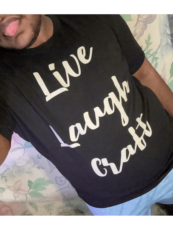 Live, Laugh, Craft Tee product image (2)