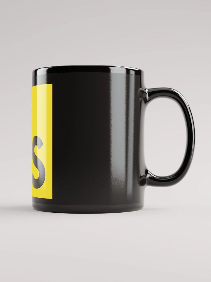 JS Black Glossy Mug product image (1)