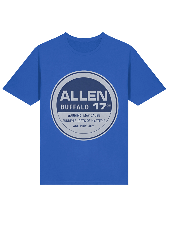 Buffalo Bills Allen 17 Hysteria And Pure Joy Shirt product image (9)