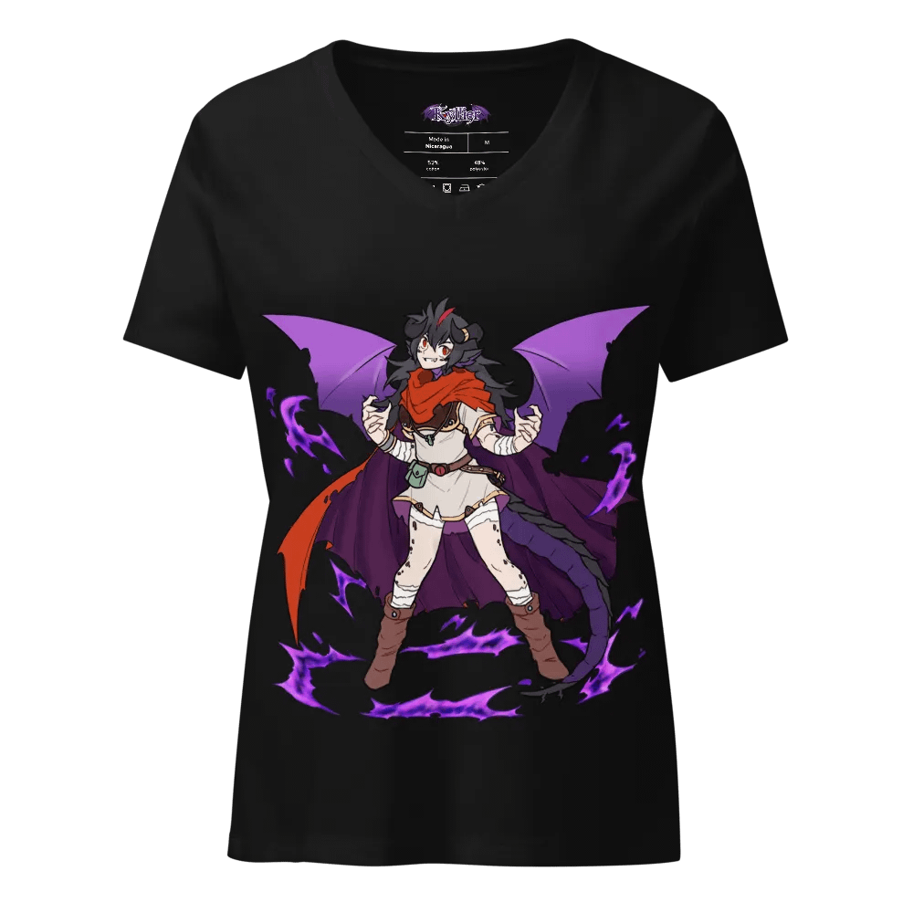 Breath of Shadowfire Women's V-Neck Tee product image (1)