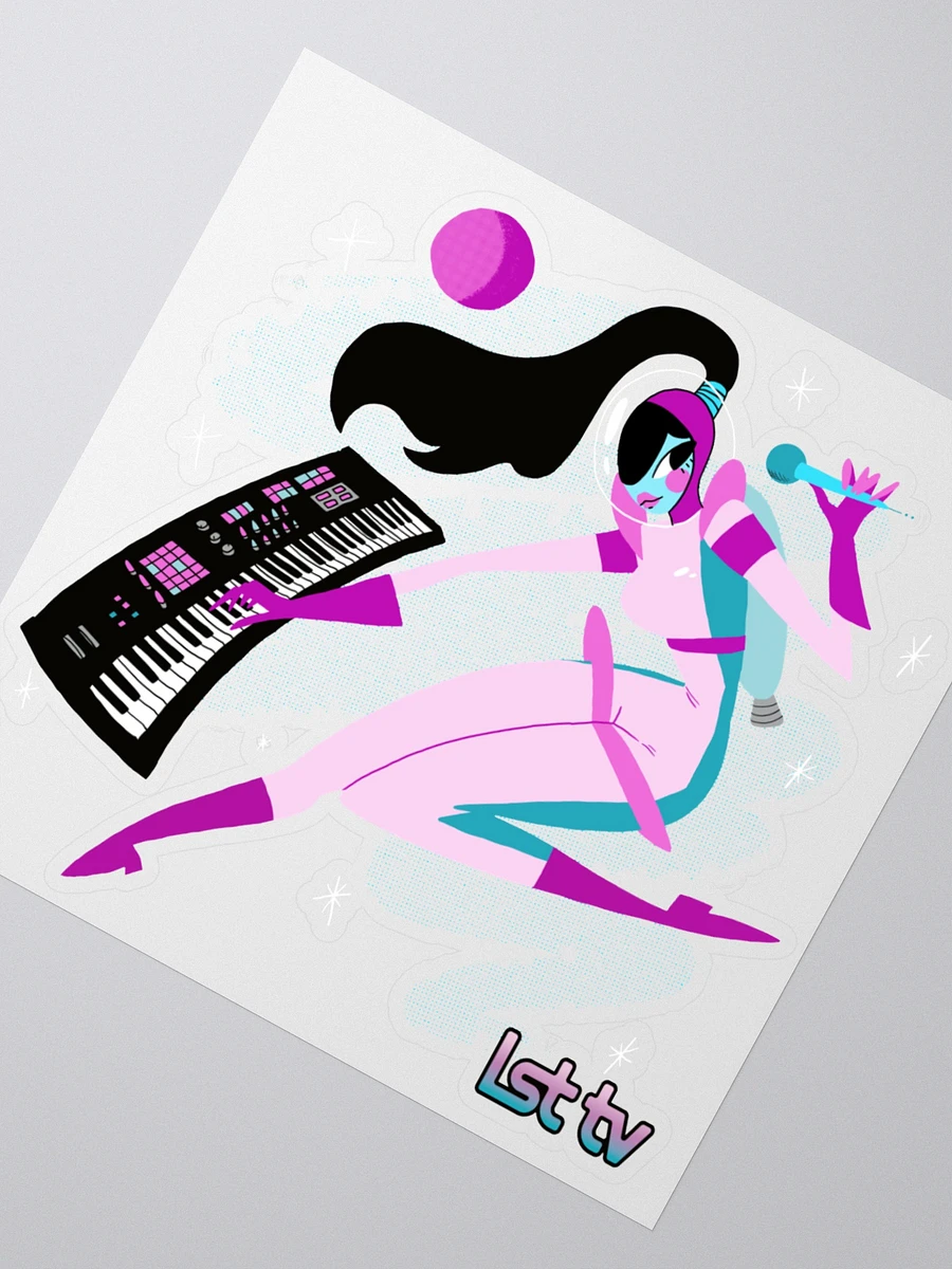 Astro-Synthpop Cutie Sticker product image (2)
