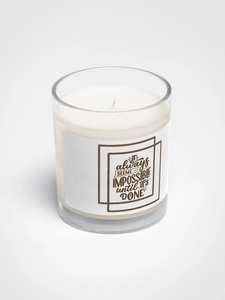 Impossible to Done Soy Wax Candle product image (2)