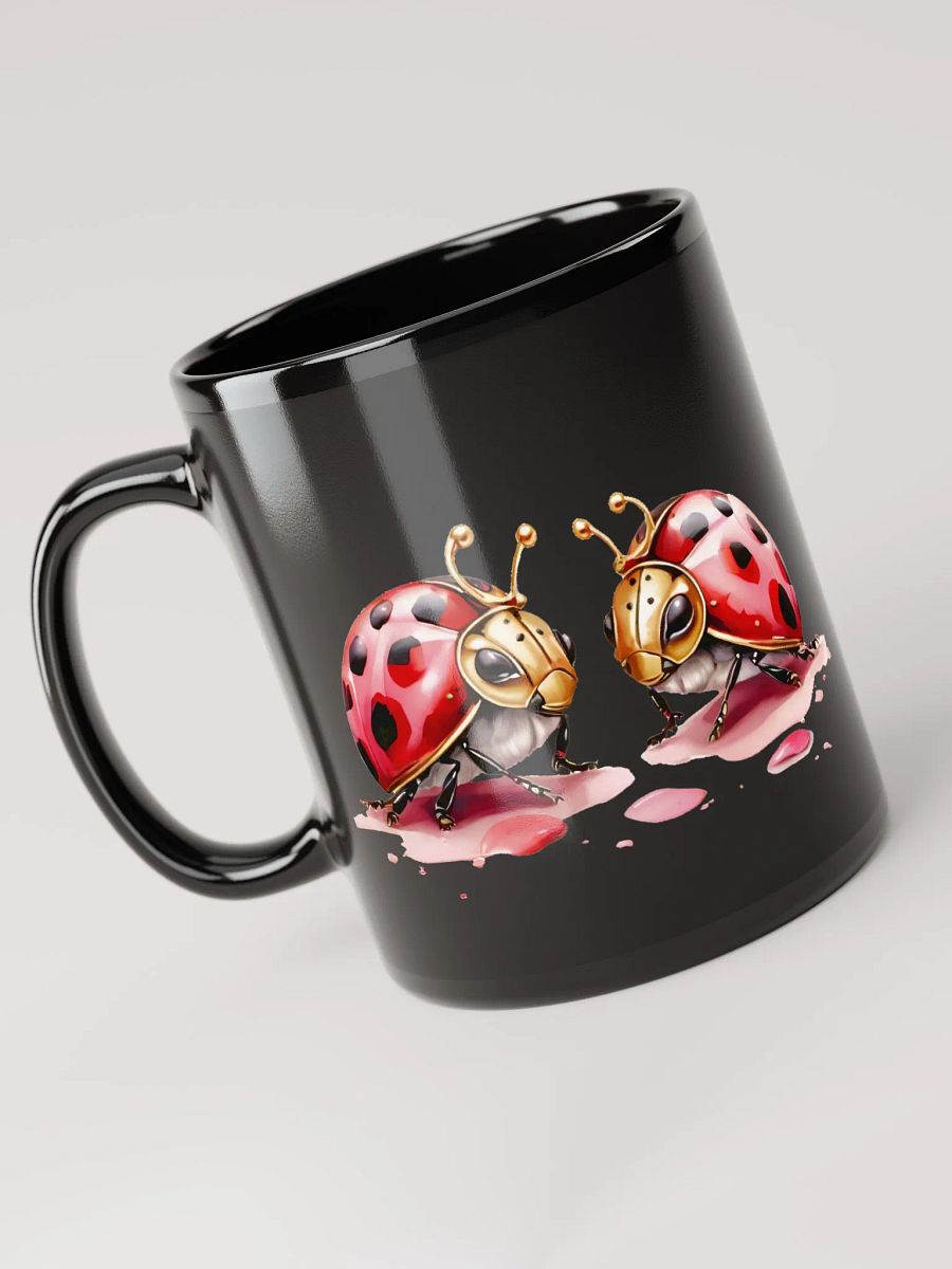 Brewed Happiness: Ladybug Love Coffee Mug product image (3)