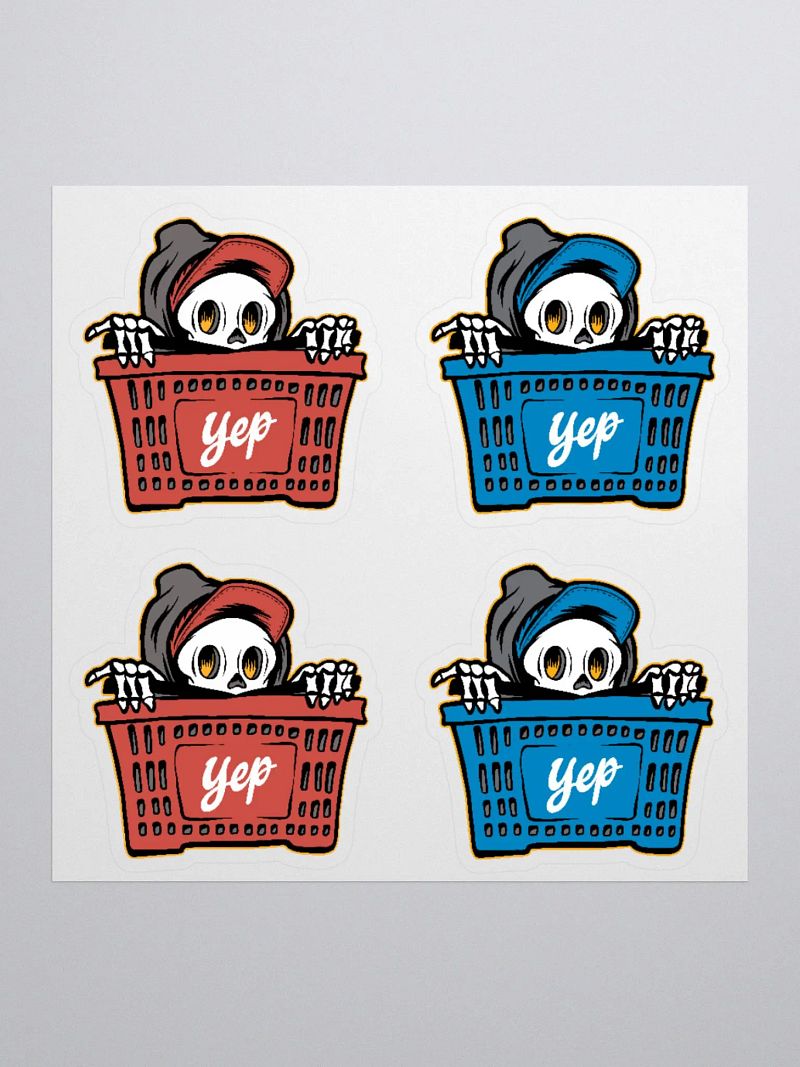 Basket stickers