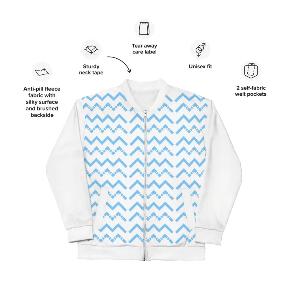Waves of Expression Bomber Jacket product image (11)
