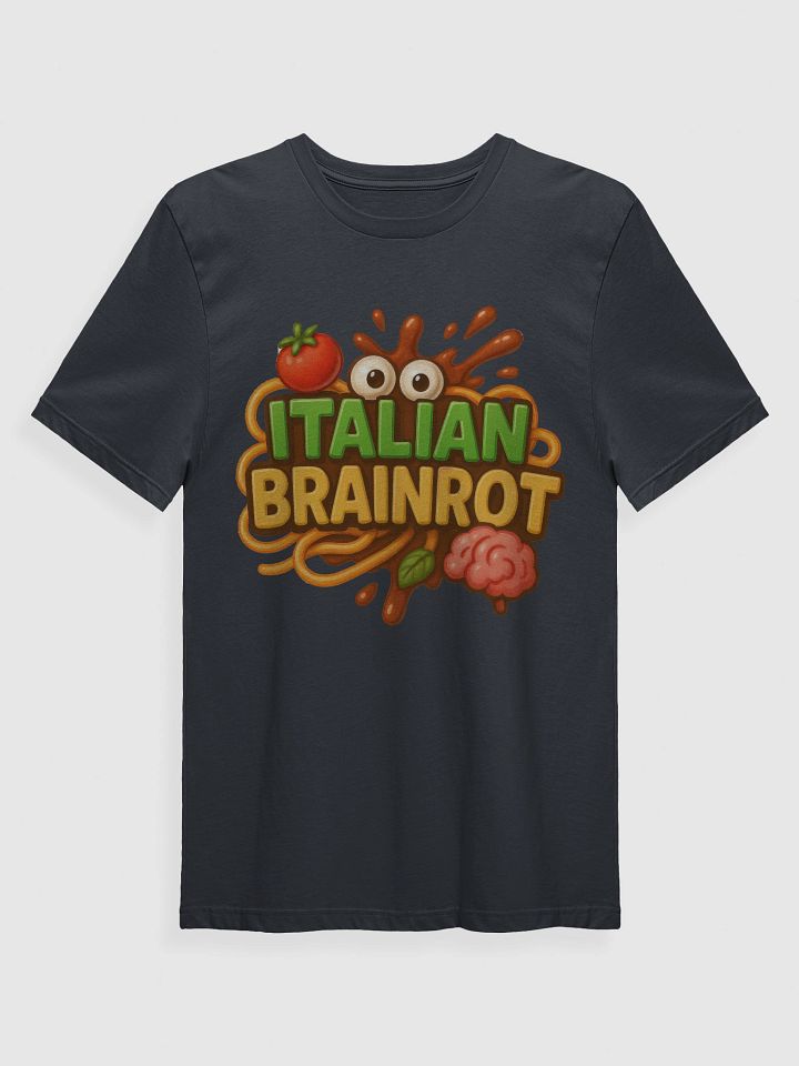 Italian Brainrot Logo Supersoft T-Shirt product image (3)