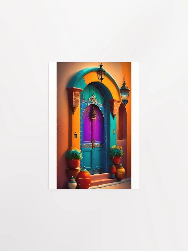 Pure White Serenity Poster/Creative artistic design product image (6)