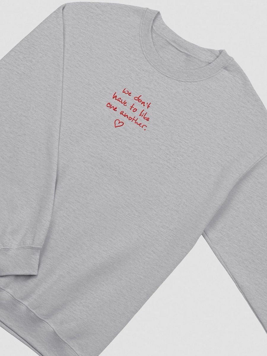 ONE ANOTHER (red) embroidered crewneck product image (1)