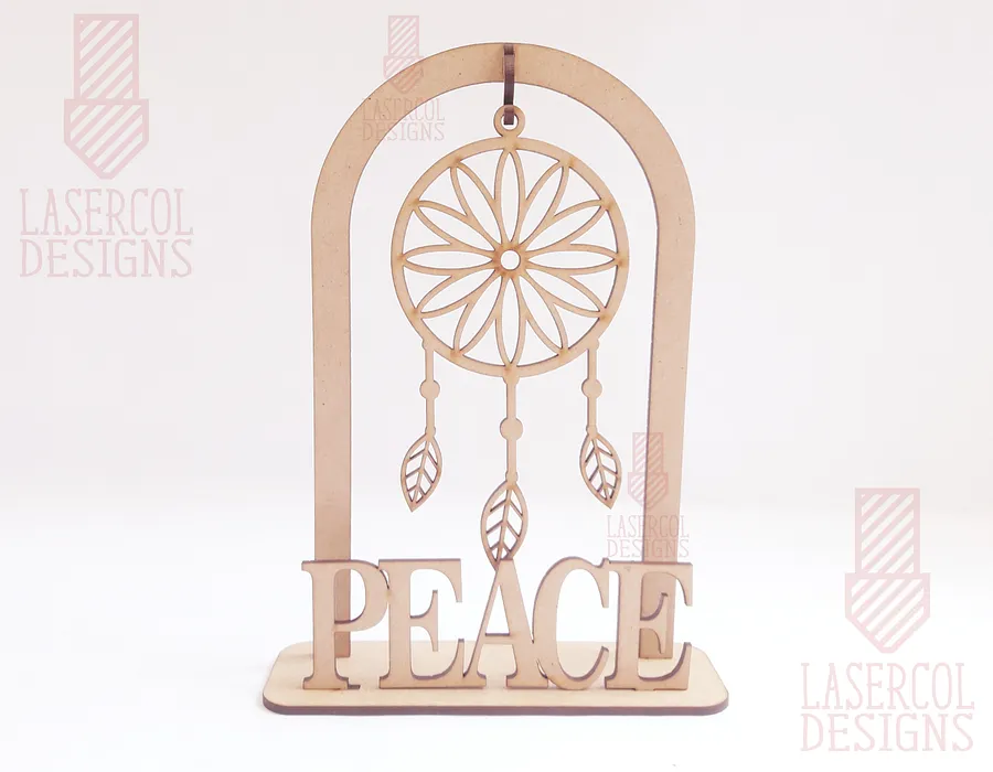 Dreamcatcher on stand - Laser Cut Files product image (4)