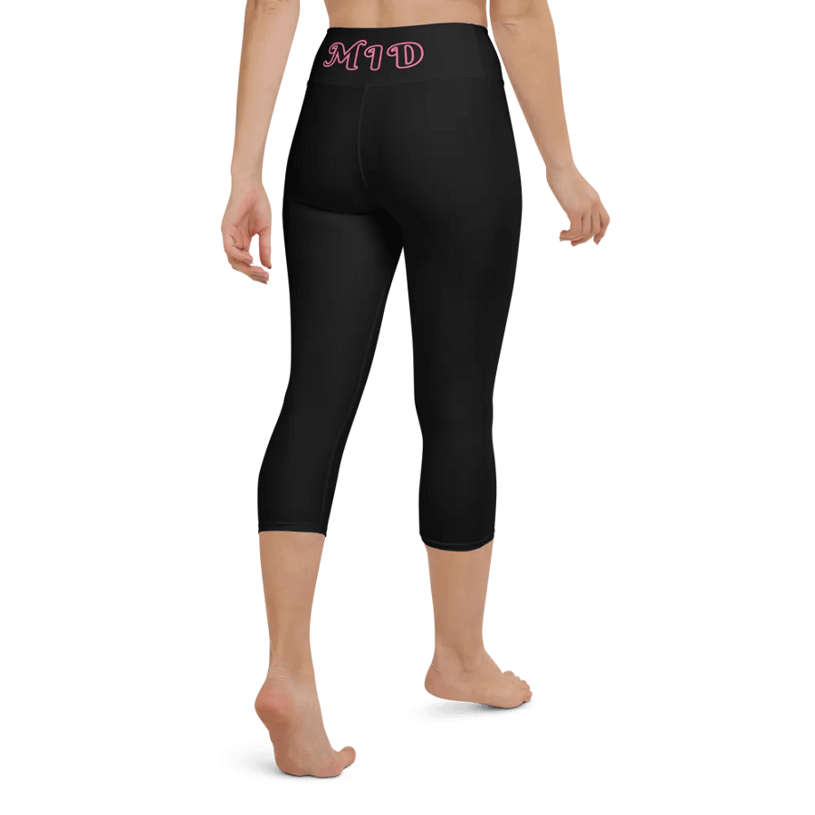 Embrace Mid Yoga Leggings Black product image (7)