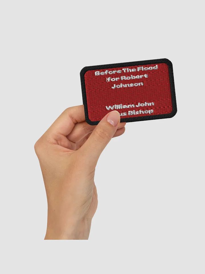 [WilliamJohnTitusBishop] Embroidered Patches - Rectangle 3.5″×2.25″ product image (2)
