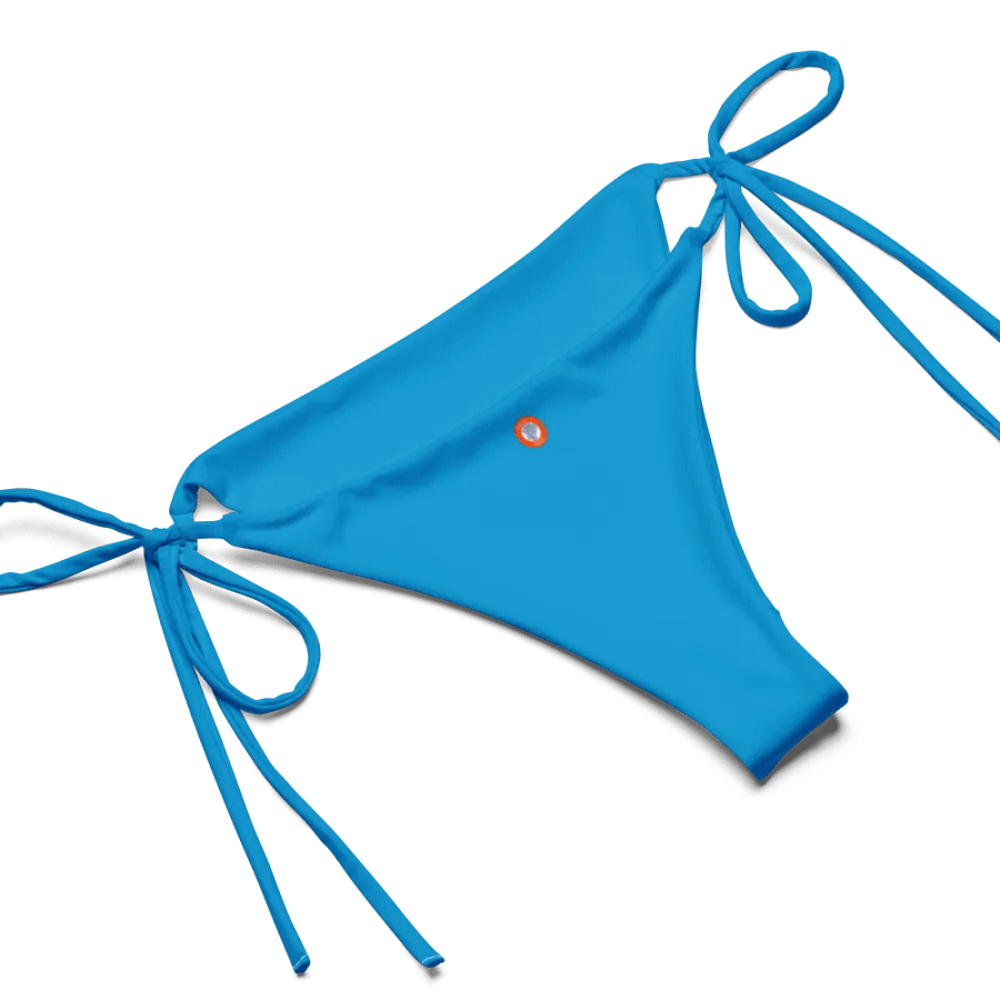 Coral Blue String Bikini Set product image (7)