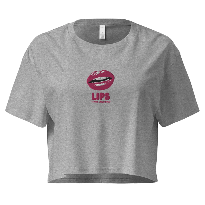 LIPS Graphic Crop Top product image (5)