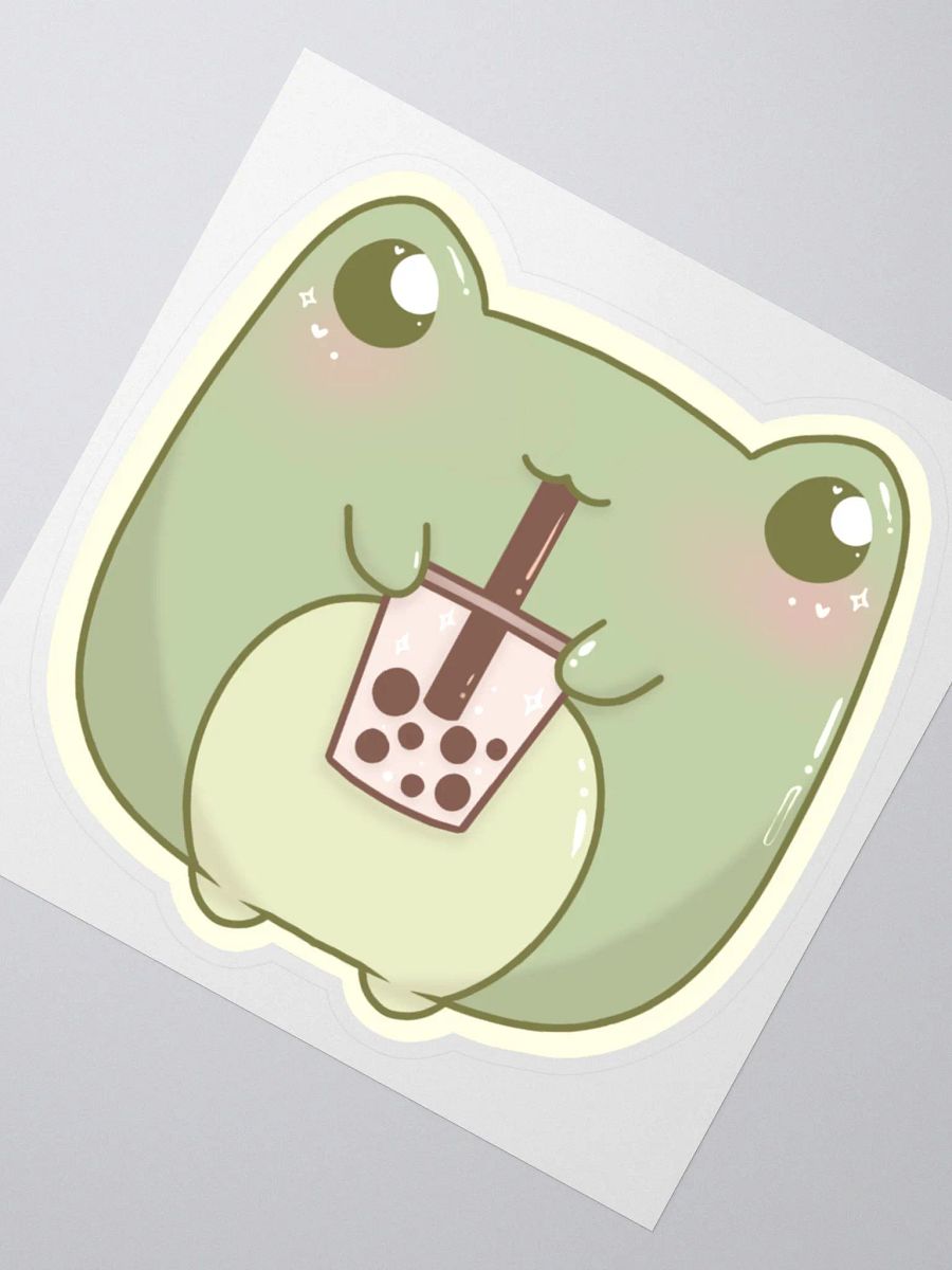 Sippy Boba Frog Sticker product image (2)