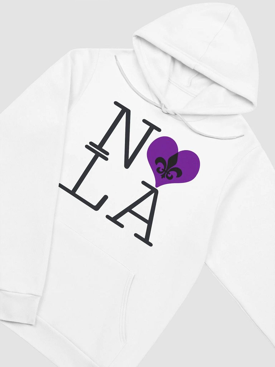 I LOVE NOLA **SUPERSOFT BIGSHOT HOODIE** (PURPLE HEART) product image (11)