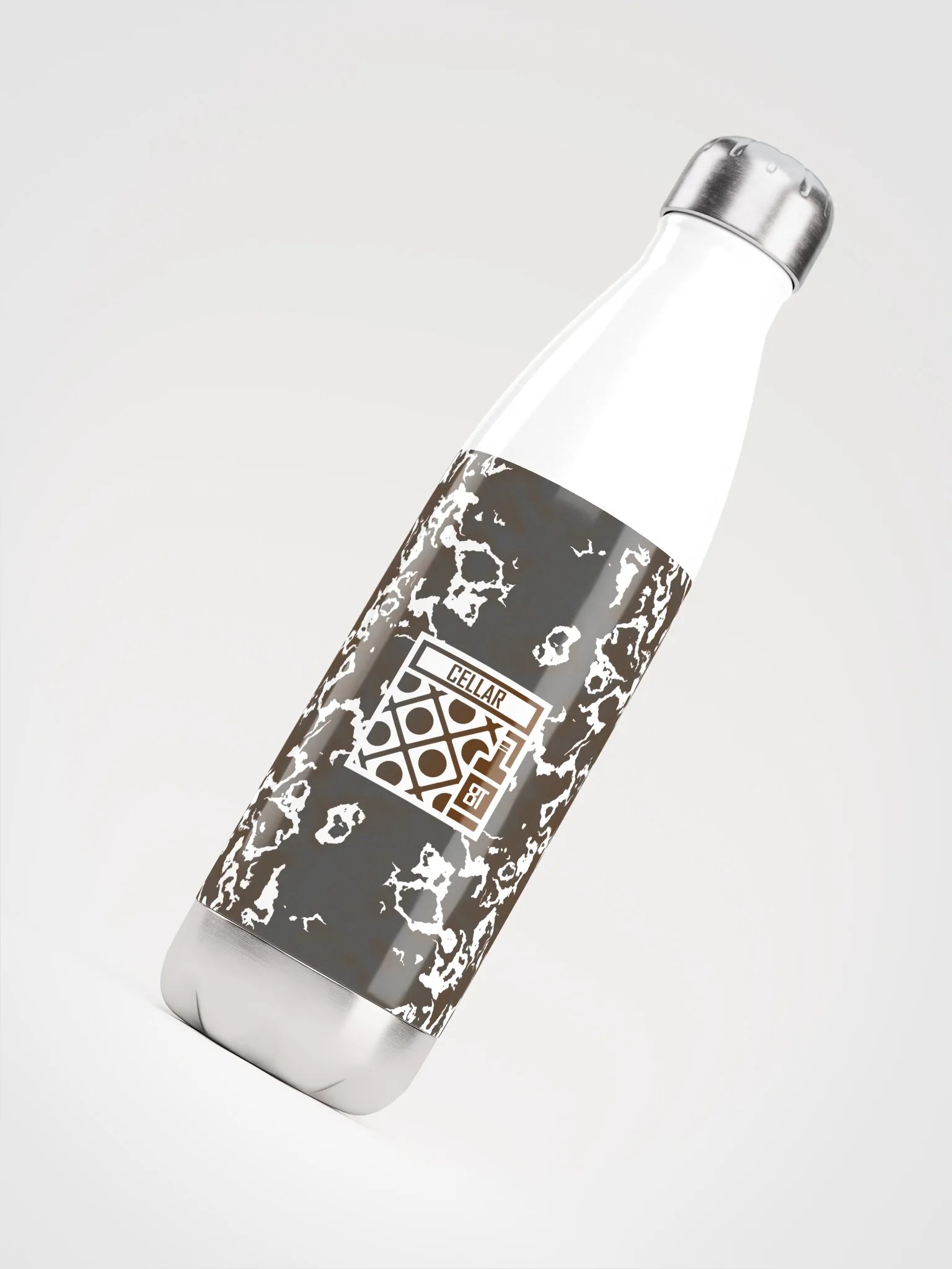 Cellar 8T Whisky - Smoked Oak - Stainless Steel Water Bottle product image (4)