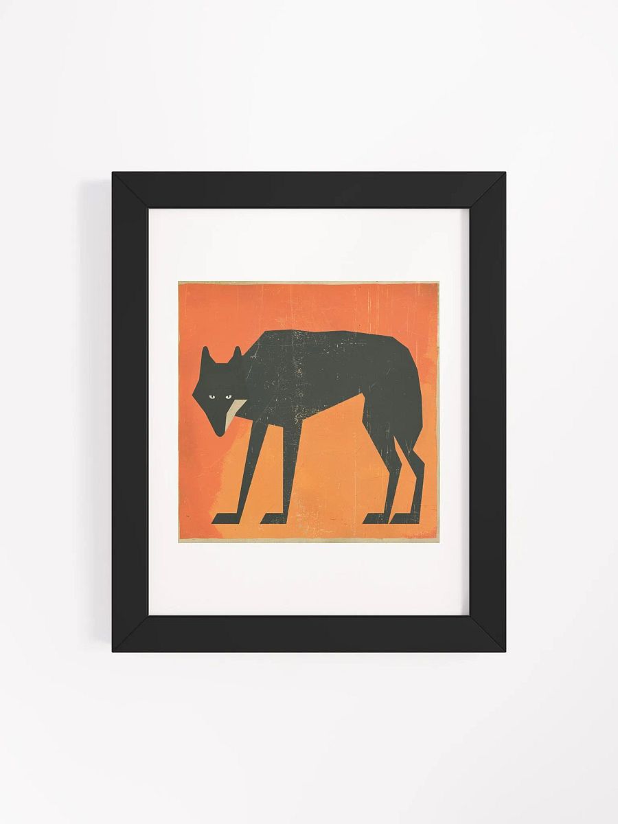 Framed Wolf Jacob Print product image (43)