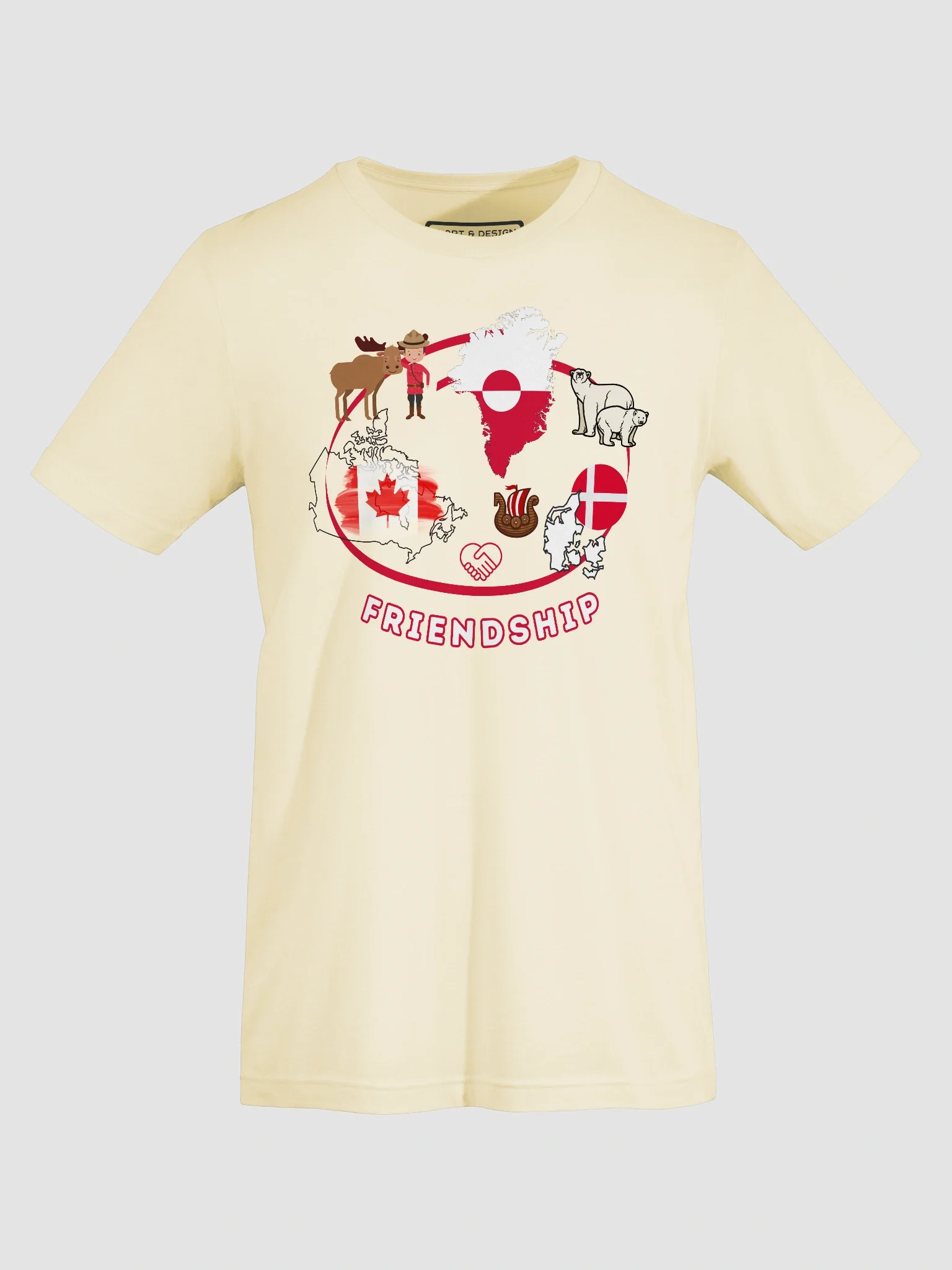 Greenland Explorer Unisex T-Shirt - CanDanGreen product image (7)