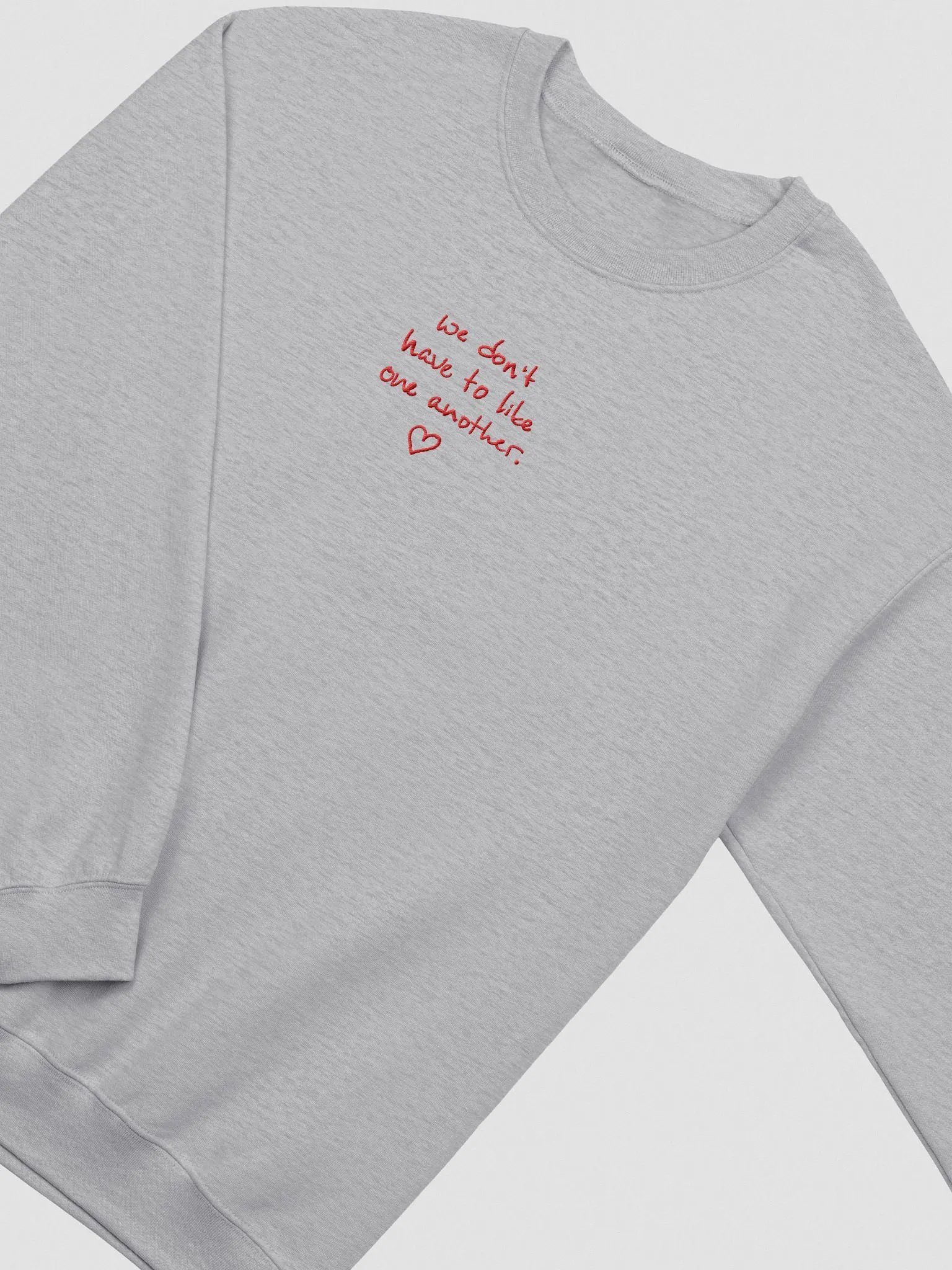 ONE ANOTHER (red) embroidered crewneck product image (1)