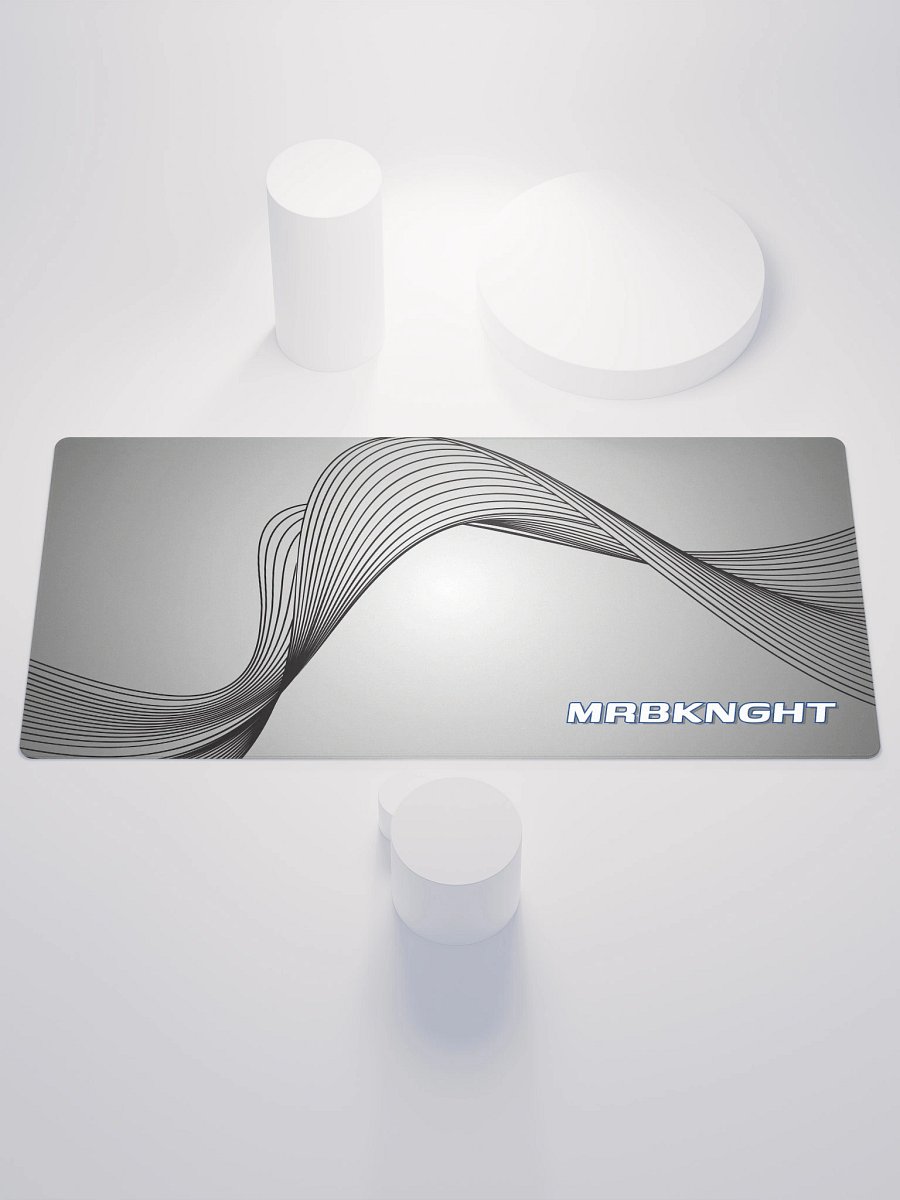 MrBKnght Desk Gray Fade Desk Mat product image (1)