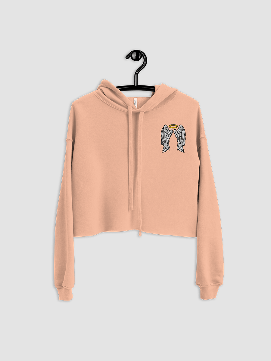 Angel Women's Cropped Hoodie Embroidered product image (3)