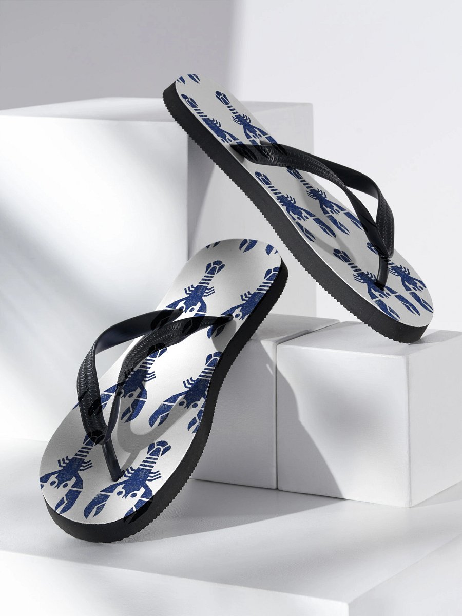 Oceanic Lobster Delight Flip-Flops product image (1)