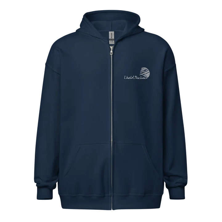 Zip Hoodie Brodé I Held The Line product image (1)