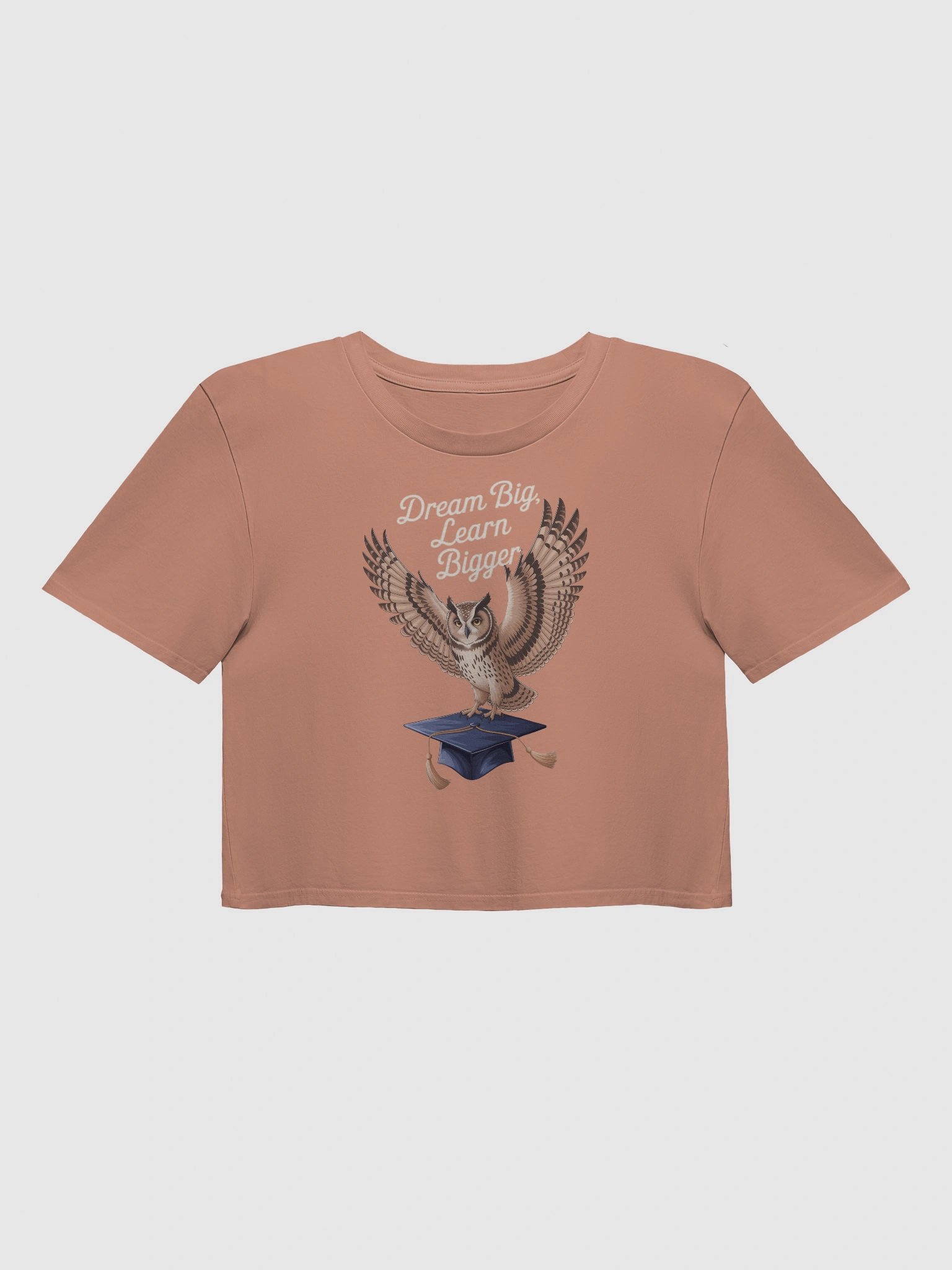 Dream Big Learn Bigger Graduation Women's Crop Top product image (1)