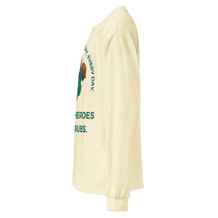 Superhero Nurse Long Sleeve Shirt product image (3)