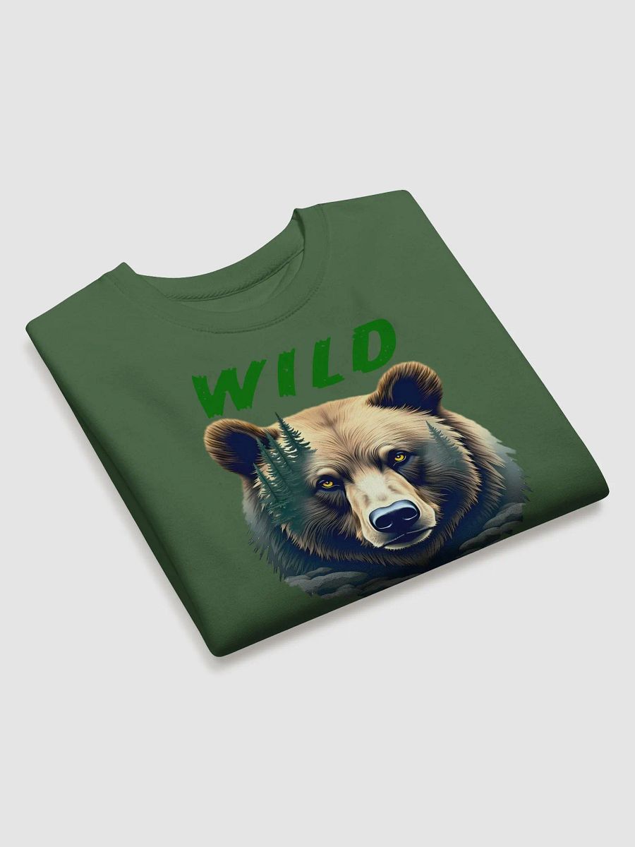 Majestic Bear in Wild Country - Premium Sweatshirt product image (3)
