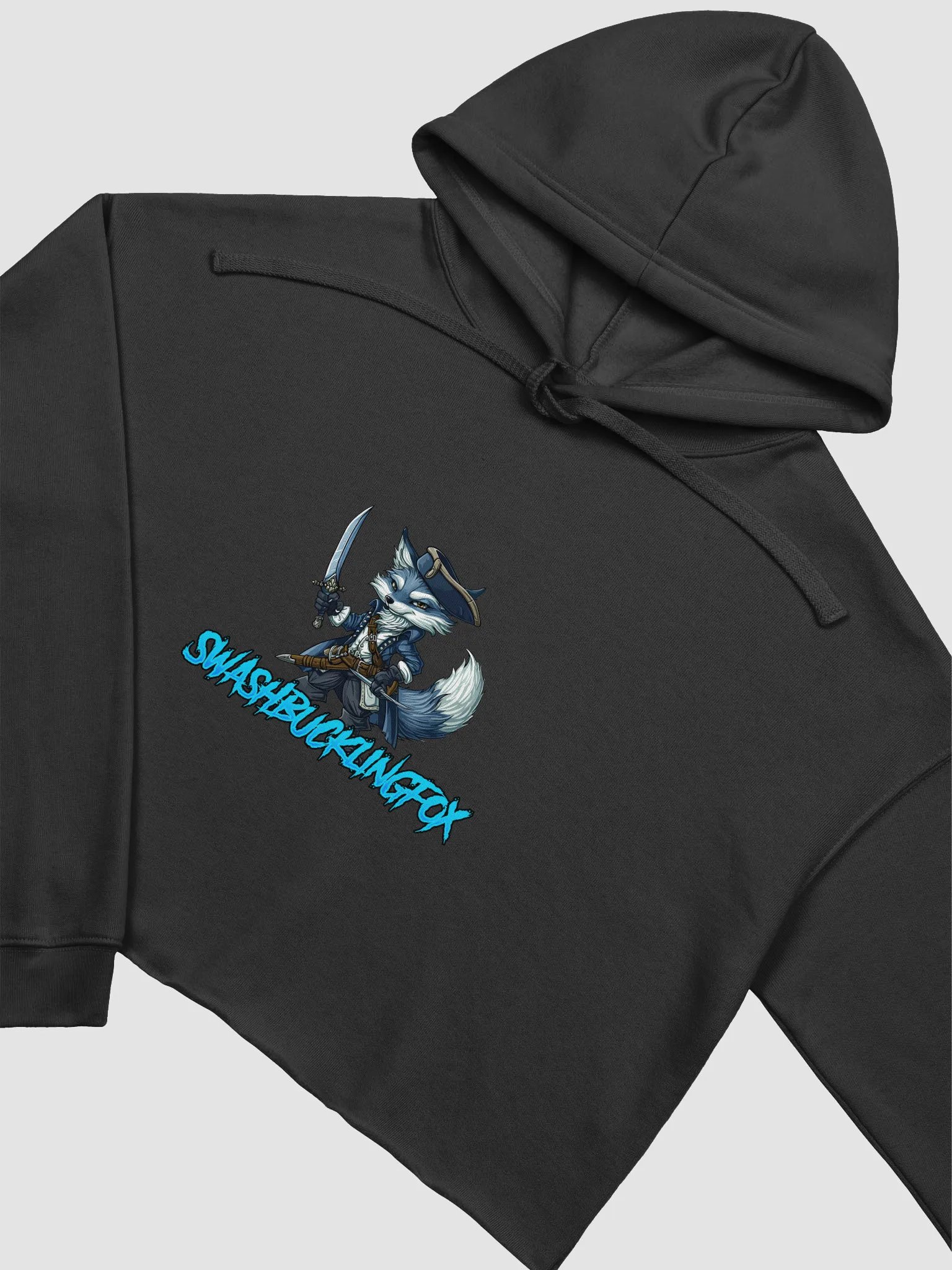 Swashbucklingfox Alienshadow Crop Top Hoodie product image (3)