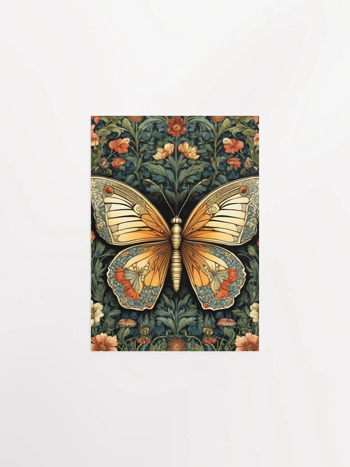 William Morrison Inspired Butterfly Six Poster 5x7 inch product image (1)