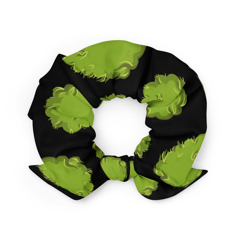 Sustainable Leafy All-Over Print Scrunchie product image (3)