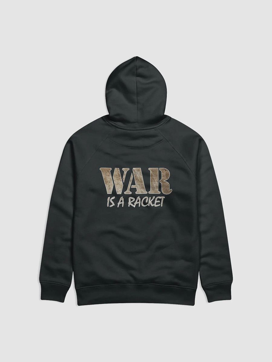 War Is A Racket - Metal - Stanley/Stella Eco Hoodie (Back) product image (1)