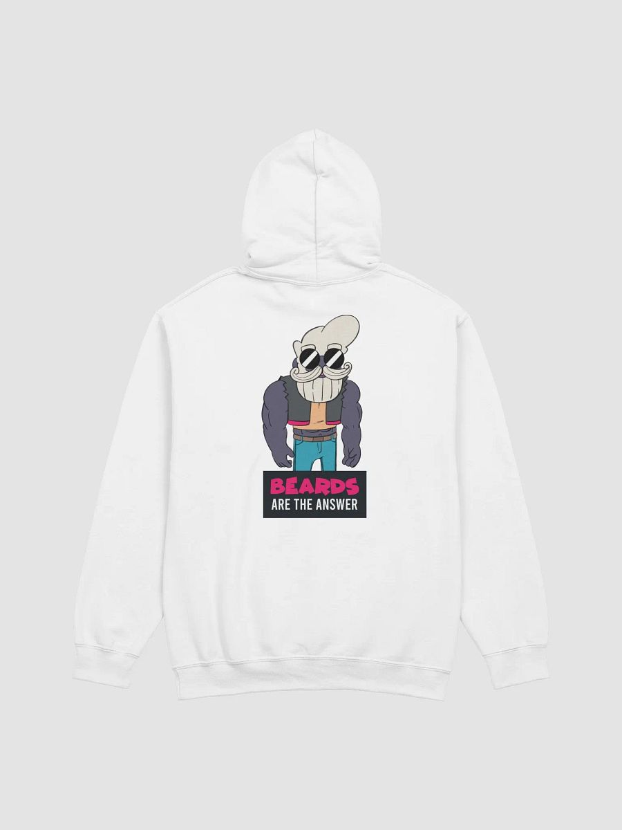 Beards are the answer hoddie product image (1)