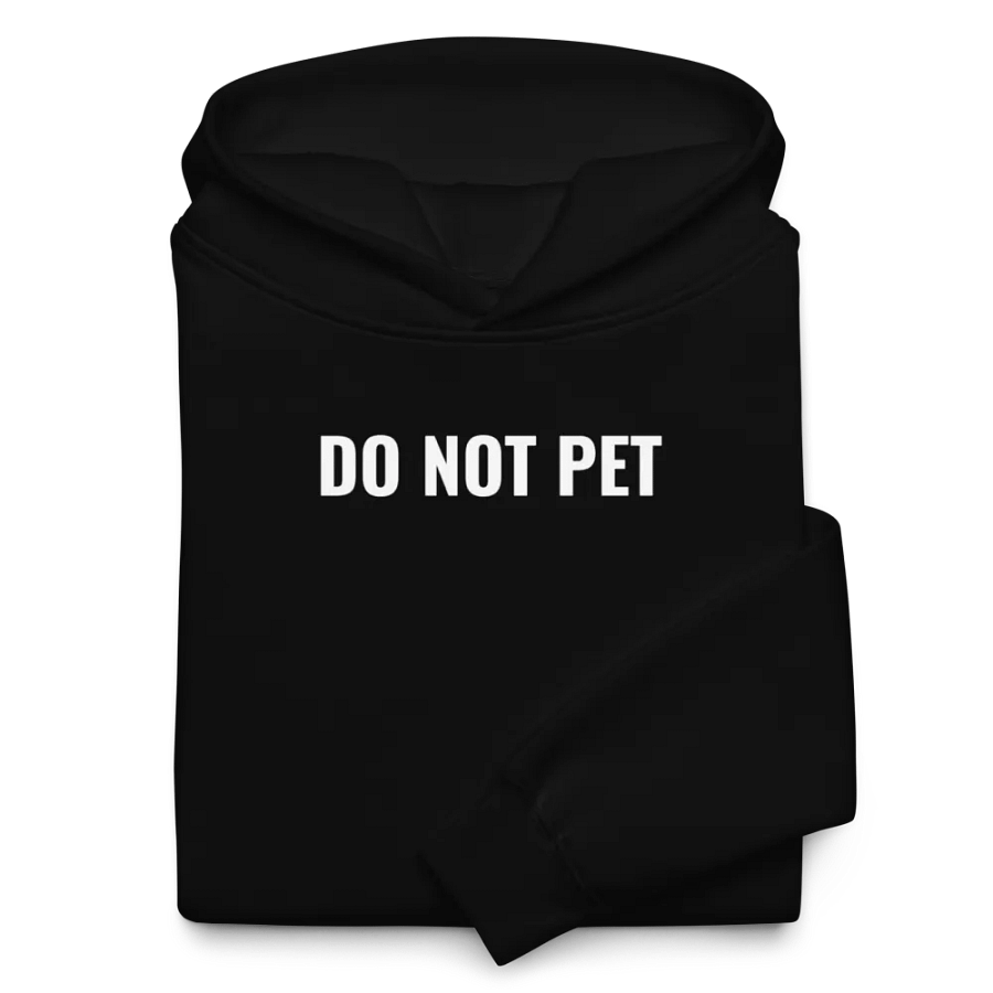 Do Not Pet Oversized Hoodie product image (1)
