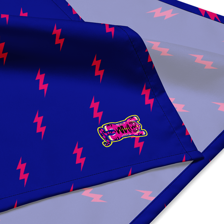 Lightning Bolt Bandana in Blue product image (1)