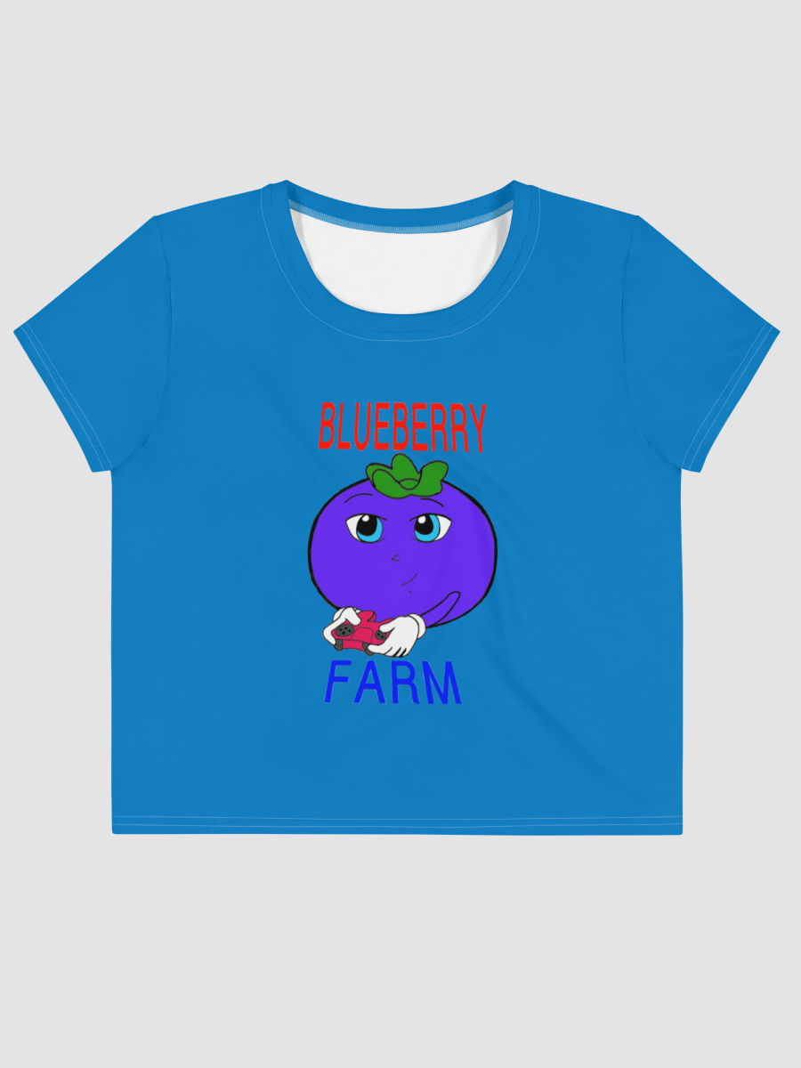 [blueberry098_] All-Over Print Crop Tee Sublicolor 132 product image (1)