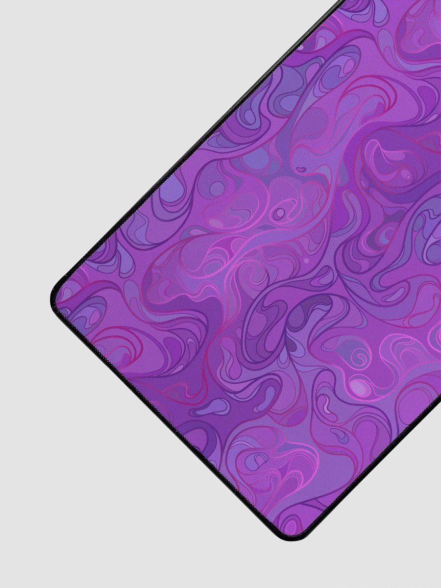 PURPLE SWIRL - Desk mat 15.5 x 31