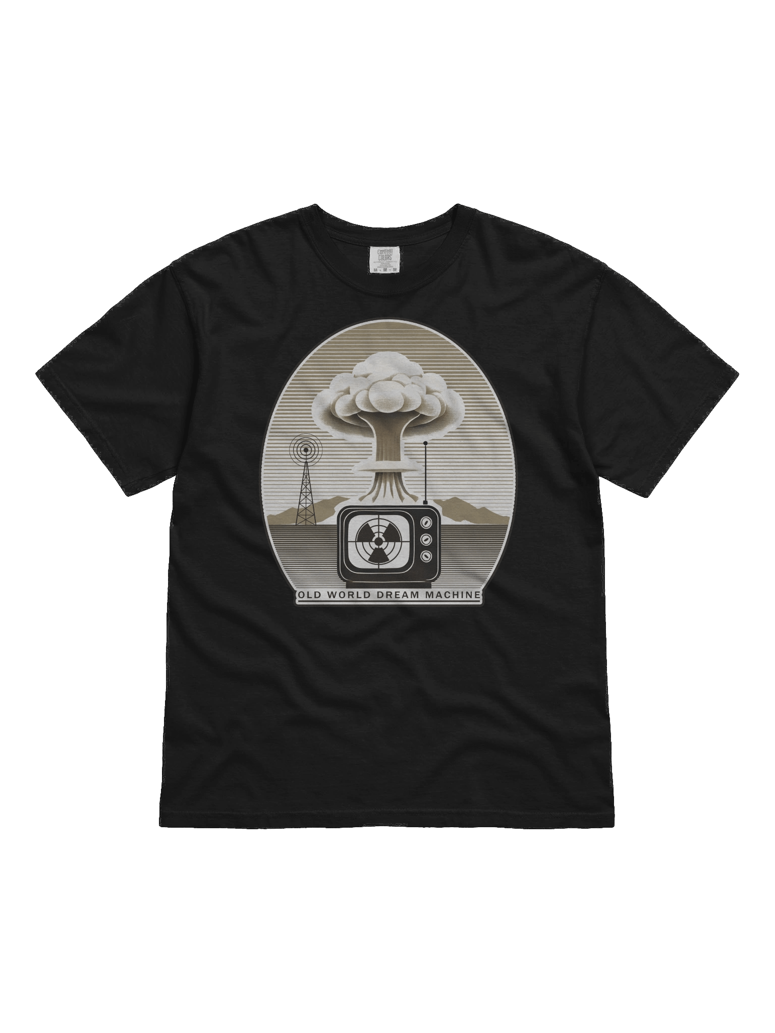 Old World Dream Machine Minimal Mushroom Cloud Tee product image (1)